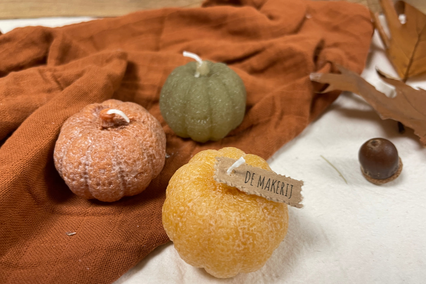 Cadeauset kaarsen herfst