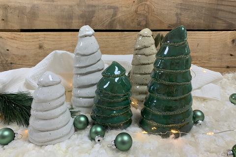 Kerstboom keramiek