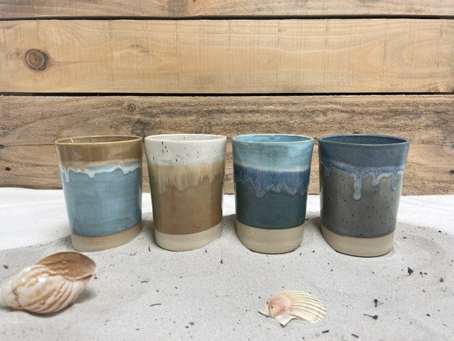 Set van 4 bekers in een geschenkdoosje